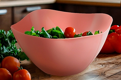 Salad bowl Cake 2 L, light pink